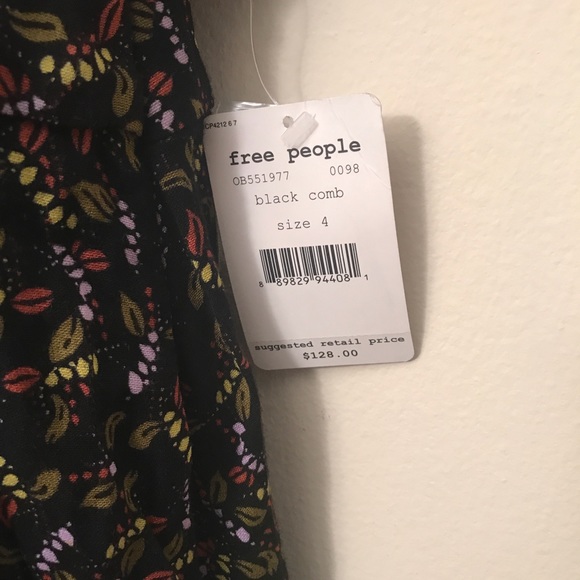 🔥FREE PEOPLE: BOHO Meet Virginia Mini ROMPER - Picture 6 of 8